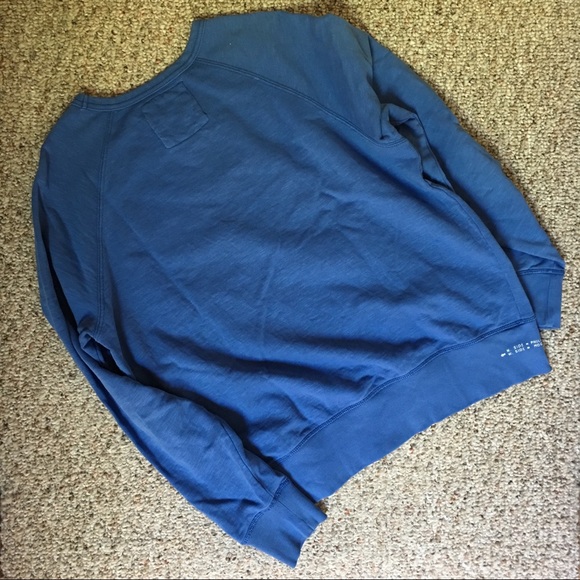 H&M LOGG blue sweatshirt (size Large) - Picture 2 of 4
